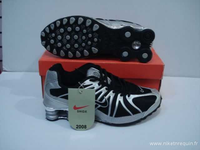 nouveau style Nike Shox OZ mens noir argent (1).JPG